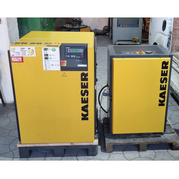 Compresor Kaeser SK26 + Uscator TB19 + Butelie 300L